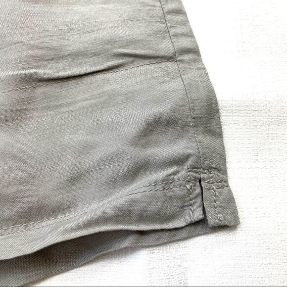 Calvin Klein Nwt Gray Linen Shorts - Picture 14 of 15